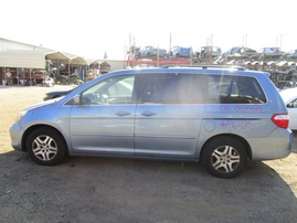 2006 HONDA ODYSSEY EX-L SKY BLUE 3.5L AT A16485